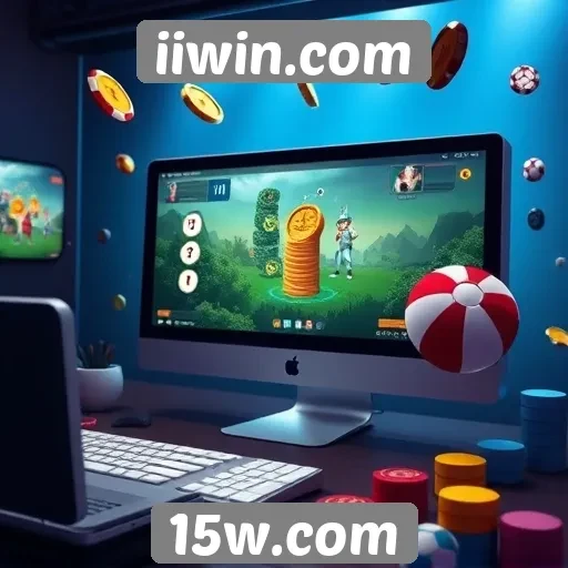 Exploração das funcionalidades do site iiwin.com