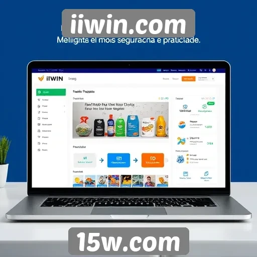 Novas funcionalidades do site iiwin.com em destaque