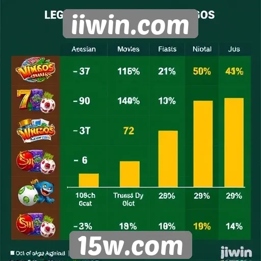 Estatísticas de jogos populares em iiwin.com são reveladas