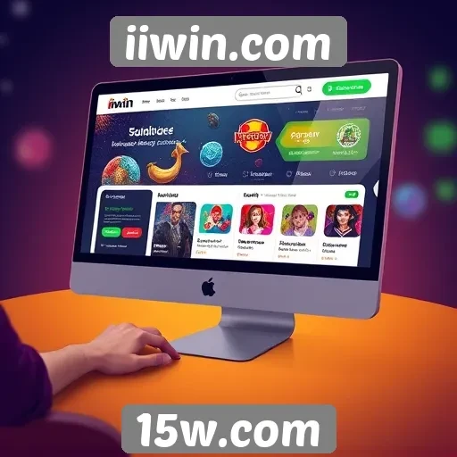 Análise da interface de usuário do iiwin.com