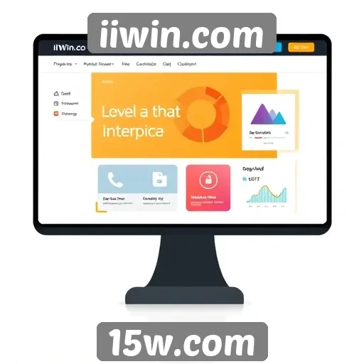 Interface do usuário no iiwin.com é intuitiva